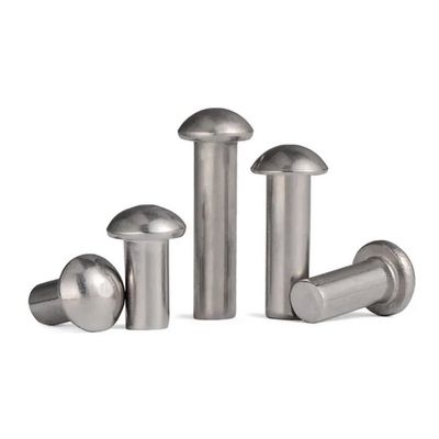 Half-Round Rivets 2-8 mm DIN 660 Stainless Steel (10, 25, 100 pcs)
