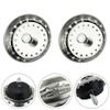 2-Pack Kitchen Sink Strainers with Stainless Steel Mesh view 1