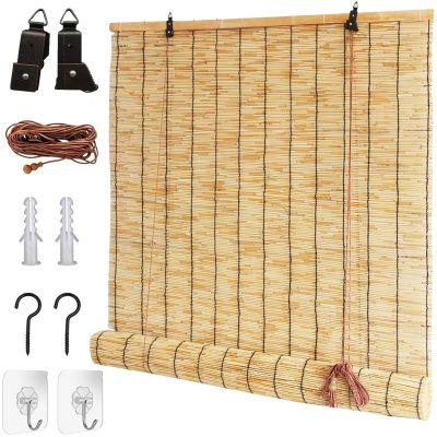 Weatherproof Bamboo Roller Shade