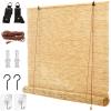 Weatherproof Bamboo Roller Shade view 1