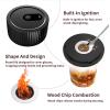 Oreilet Electric Whiskey Smoker Kit, Butane-Free, Rechargeable, with 6 Boxes of Wood Chips view 2
