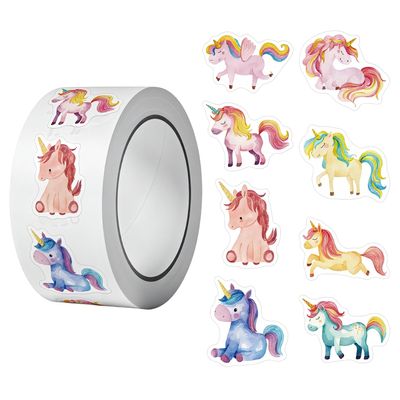 500 Unicorn Reward Stickers for Kids