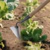 Garden Hoe, Planting Hoe | Manual Ergonomic Cultivator Hoe for Soil Preparation, Lawn Care, Flower Beds, and Gardening view 3