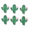 6Pcs Cute Embroidered Cactus Patches view 1