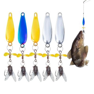 Metal Spinner Lure for Perch Fishing