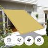 Waterproof Rectangular Shade Sail 95 x 300 cm, 98% UV Protection, Light Gray view 4
