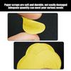 2 Yellow Rain Curtains & Decorative Paper Pack view 4