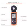 Lux Meter, 0–200,000 Lux Light Meter with Hold Function view 2
