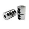 Pangyoo 1-Piece D30L40 Rigid Clamp Coupling, Aluminum CNC Shaft Motor Coupler (8 mm to 12 mm) view 2