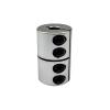 Pangyoo 1-Piece D30L40 Rigid Clamp Coupling, Aluminum CNC Shaft Motor Coupler (8 mm to 12 mm) view 3