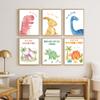 GOMAKERER 6-Piece Dinosaur Wall Art Set view 4