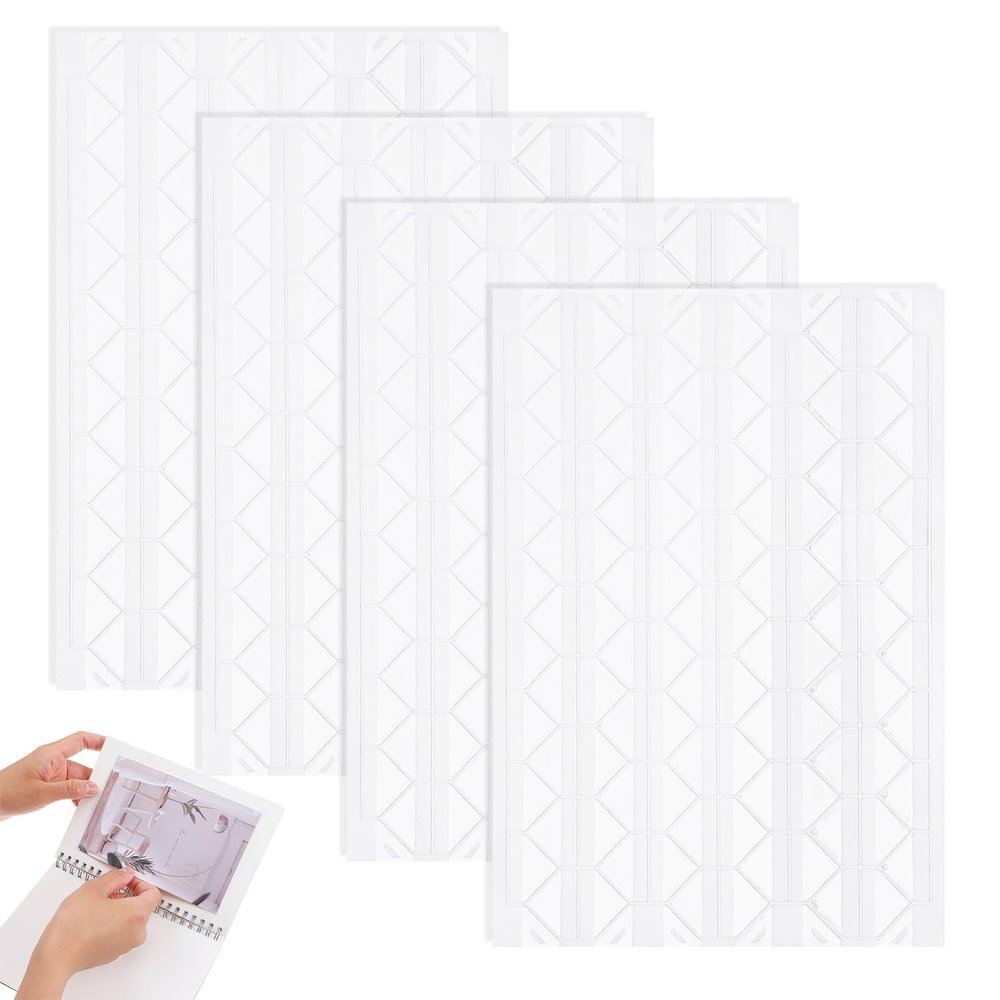 4 Self-Adhesive Photo Corners
