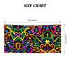 DEXNEL Gay Pride Rainbow Print Beach Towel, Lightweight, Quick-Drying Peach-Skin Velvet view 2