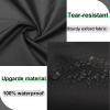 Outdoor Furniture Cover 130 x 100 x 95 cm, Waterproof Black Rectangular 420D Oxford Cover view 3