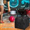 Single-Ball Bowling Bag with Side Mesh Pockets view 2