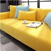 Soft Chenille Sofa Protector, Stain & Pet Protection, Non-Slip, Yellow, 90 x 180 cm view 1