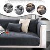 Soft Chenille Sofa Protector, Stain & Pet Protection, Non-Slip, Yellow, 90 x 180 cm view 2