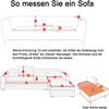 Soft Chenille Sofa Protector, Stain & Pet Protection, Non-Slip, Yellow, 90 x 180 cm view 3