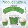 24pcs Pixel Cupcake Wrappers view 2