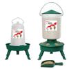 ZenxyHoC 2-in-1 Chick Feeder 3L & Drinker 1.5L Set, Green view 1