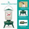 ZenxyHoC 2-in-1 Chick Feeder 3L & Drinker 1.5L Set, Green view 2