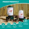 ZenxyHoC 2-in-1 Chick Feeder 3L & Drinker 1.5L Set, Green view 4