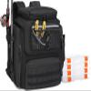 BlesMaller Fishing Backpack with 4 Boxes & Rod Holders, 45L Large Fishing Bag view 1