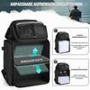BlesMaller Fishing Backpack with 4 Boxes & Rod Holders, 45L Large Fishing Bag view 4