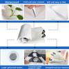 Yurstcggh PE Protective Tarp, Waterproof Fabric Cover, Tear-Resistant Weatherproof Tarp, Double-Sided UV-Coated, White, 2.9 m, 550 g view 3