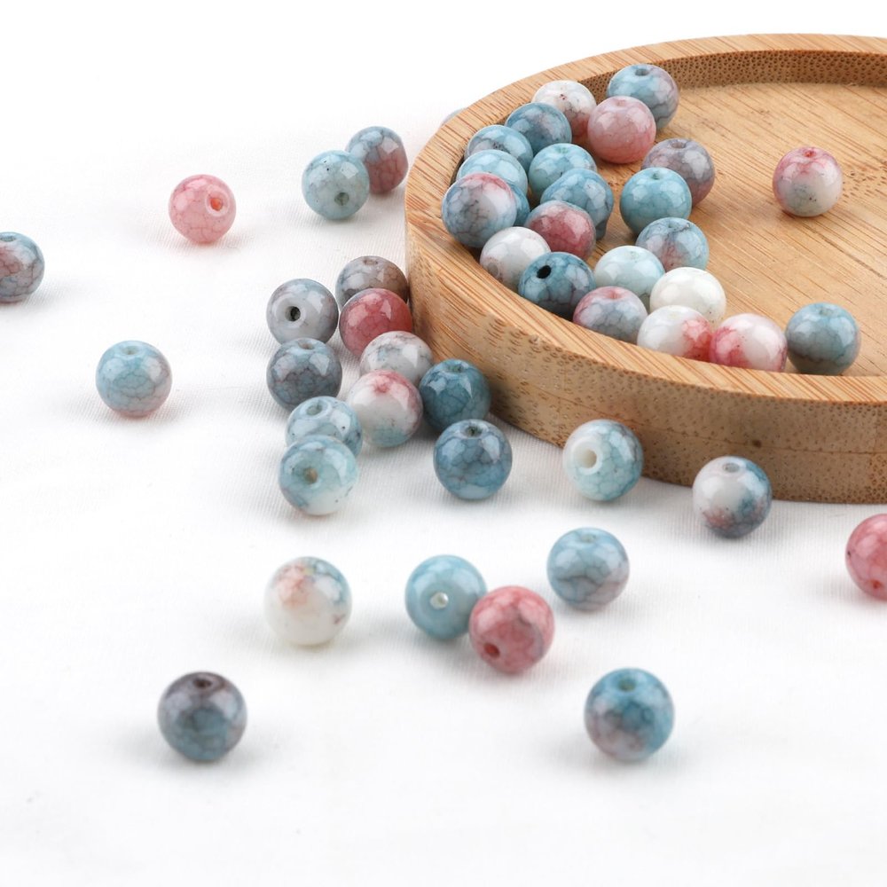 msymsyu 8mm Gemstone Beads - 100 pcs Amazonite