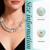 msymsyu 8mm Gemstone Beads - 100 pcs Amazonite view 2