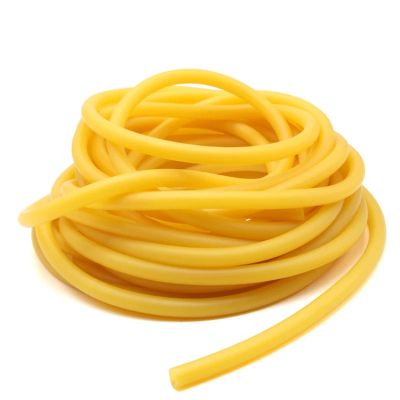 FJOADNVM Natural Latex Rubber Tubing, 110 m, 1.618 mm ID, 3.222 mm OD (3 m, 5 mm ID × 10 mm OD)
