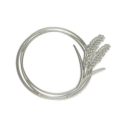 Wheat Wreath Metal Die Cut