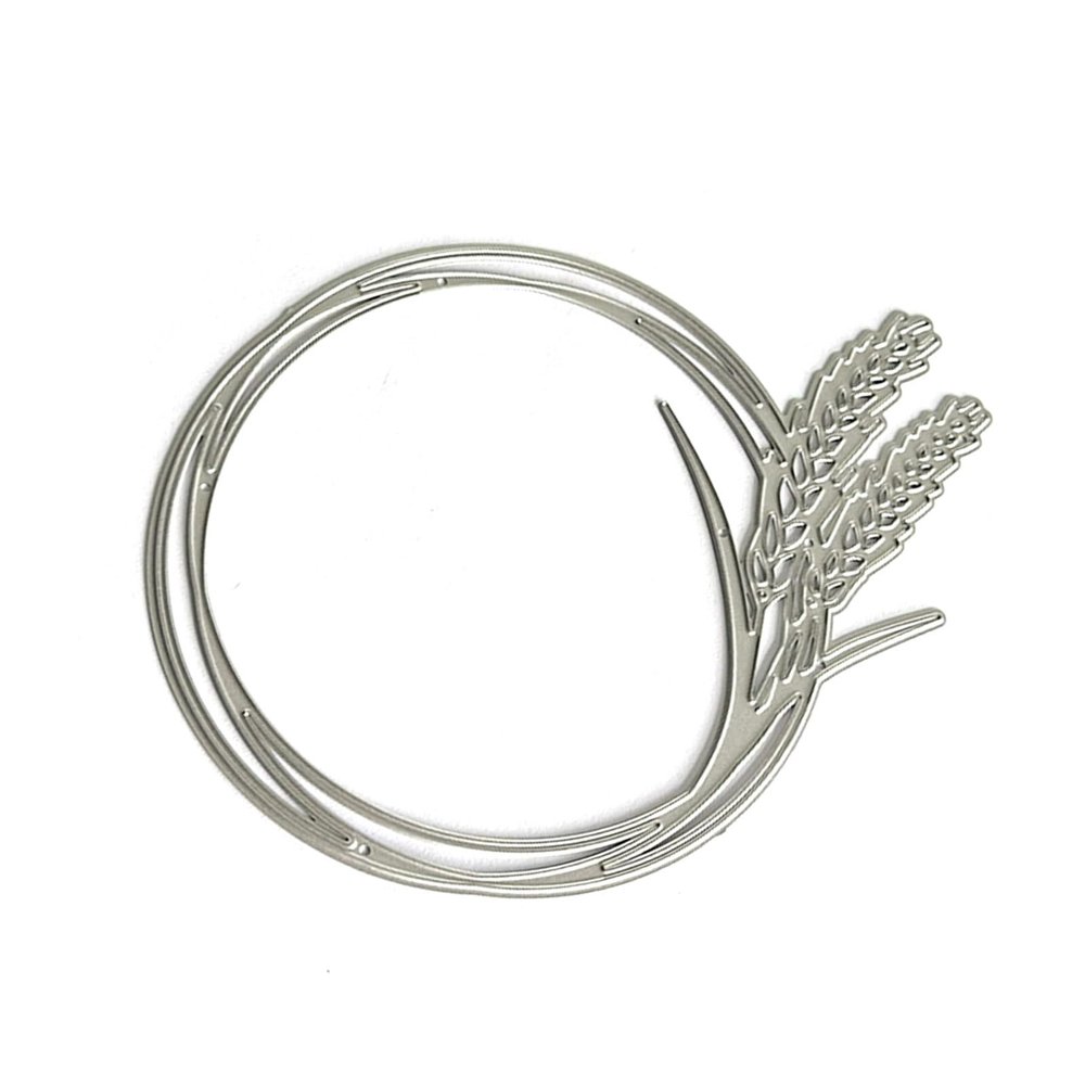 Wheat Wreath Metal Die Cut