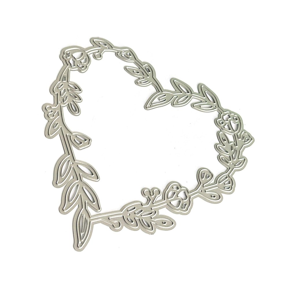 SueaLe Heart Wreath Metal Cutting Die