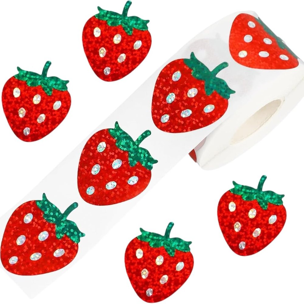 GMBYLBY 500 Strawberry Stickers