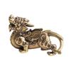 TOPPERFUN Vintage Brass Qilin Figurine Ornament view 1
