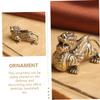 TOPPERFUN Vintage Brass Qilin Figurine Ornament view 2