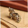 TOPPERFUN Vintage Brass Qilin Figurine Ornament view 4