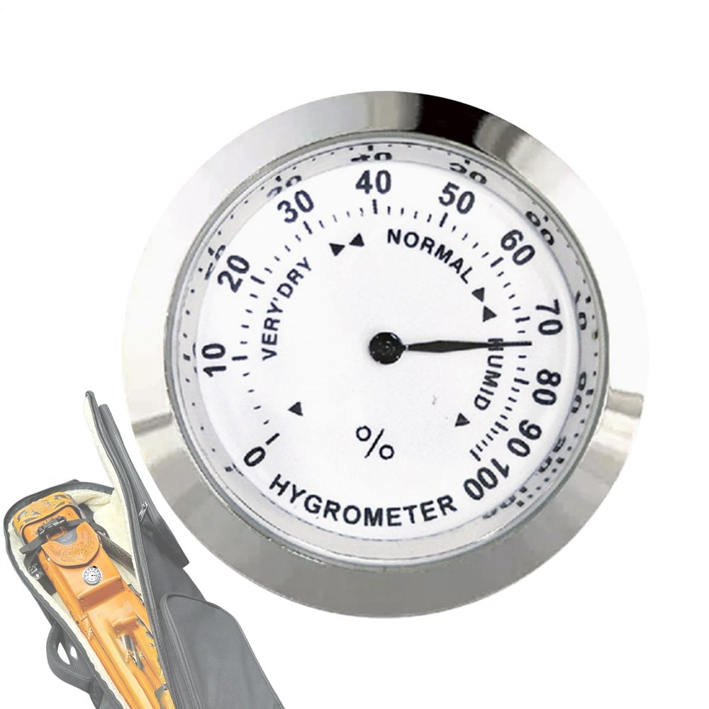 Professional Analog Hygrometer - Round Humidity Gauge