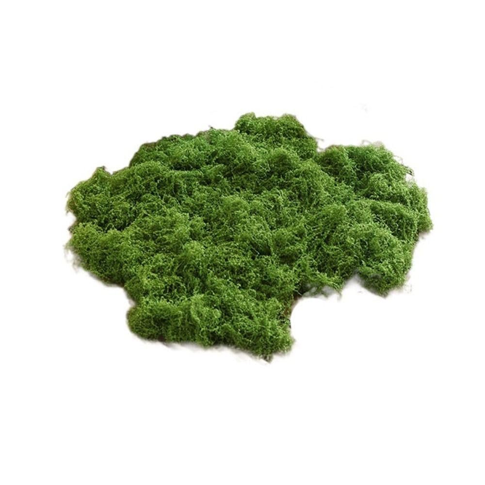 Green Artificial Moss