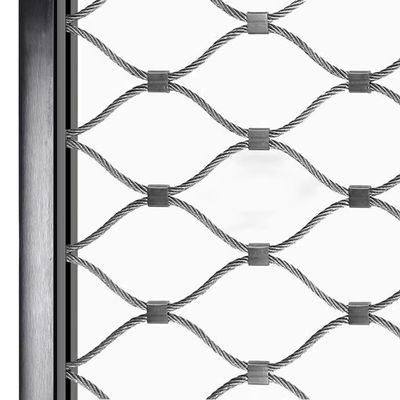 Stainless Steel Rope Net for Stairway Protection, Balcony and Garden Fencing