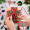 Binlava Red Green Christmas Ribbon view 4
