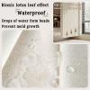 MTHGH Sliding Cabinet Curtain with Track, Self-Adhesive, W170 x H80 cm view 3