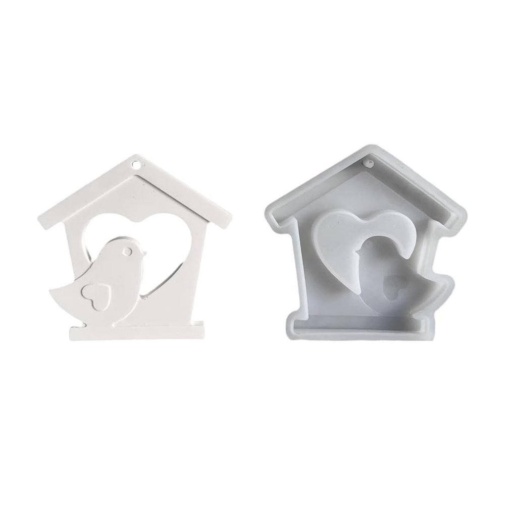 Crafting House Bird Signs Silicone Mold