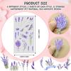 REEKNOKOL 12 Sheets Lavender Stickers view 3