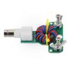 4:1 HF Shortwave Antenna Balun Converter, Green, 52 x 52 x 10 mm view 4