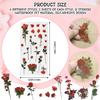 REEKNOKOL 12 Sheets Flower Stickers view 3
