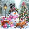 MAXBYE Diamond Painting Kit for Adults - Snowman Design view 1