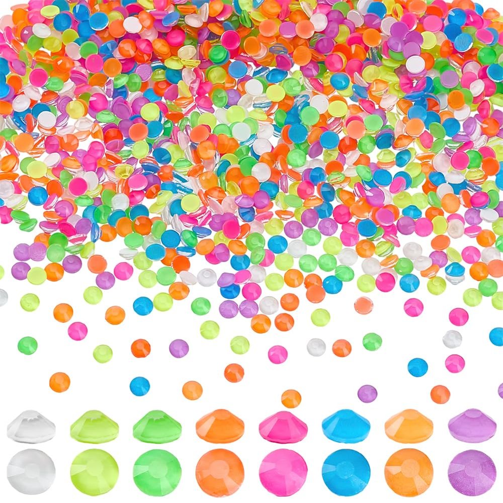 CRAFTYMELODY 1440 pcs Hotfix Rhinestones